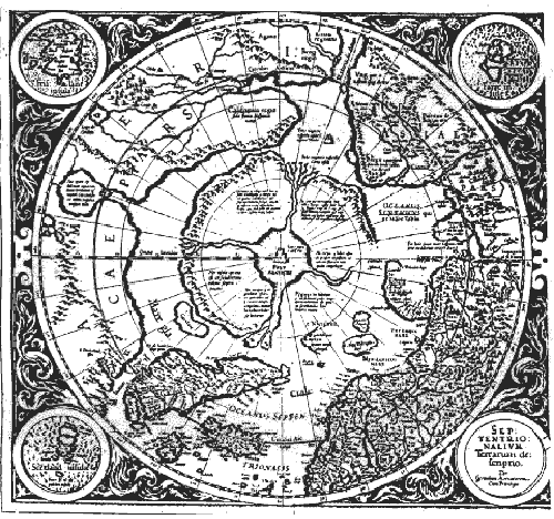 Карта Герхарда Меркатора - рис.1